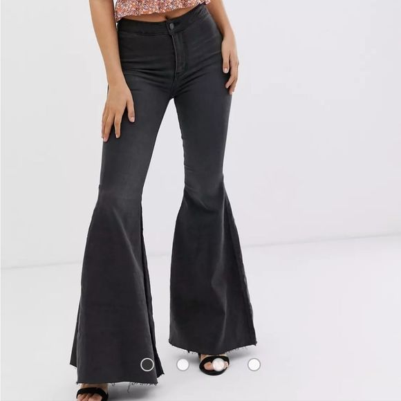 Free people bell bottom high rise Jeans - Picture 7 of 8